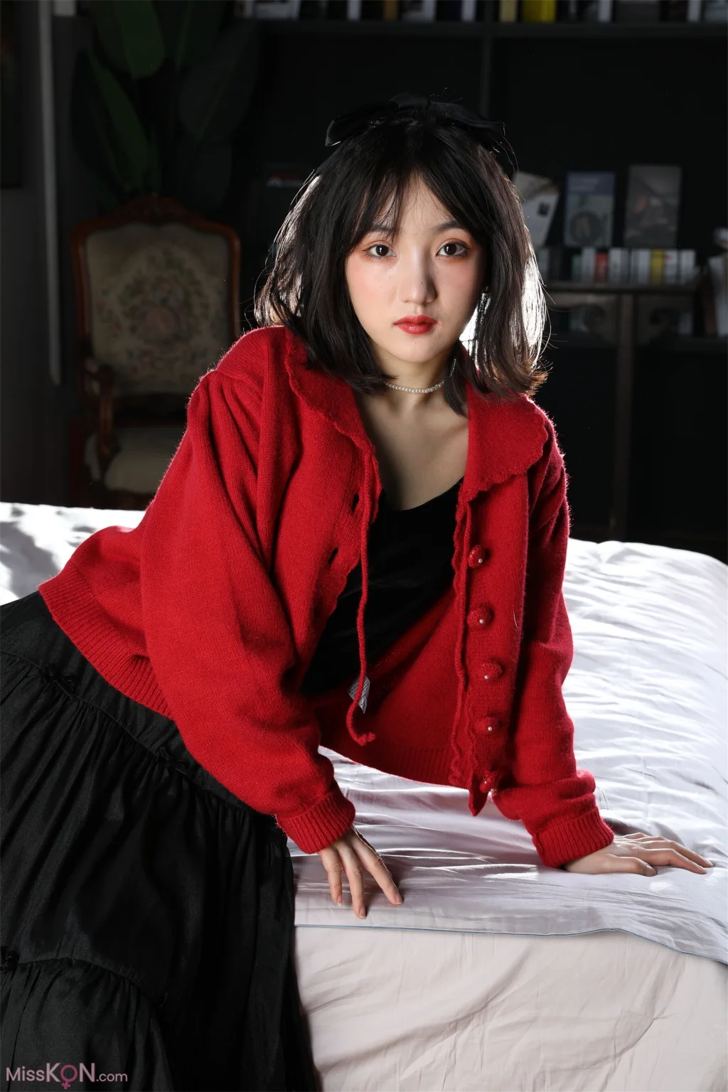 [Private Photoshoot] 小不点: 行色模特 黑色礼服 (150 photos) – Page 2