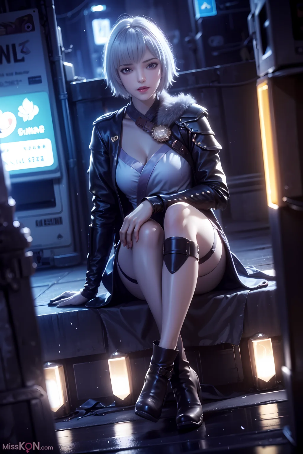 [AI Generated] 白月魁-白老板 (96 photos)