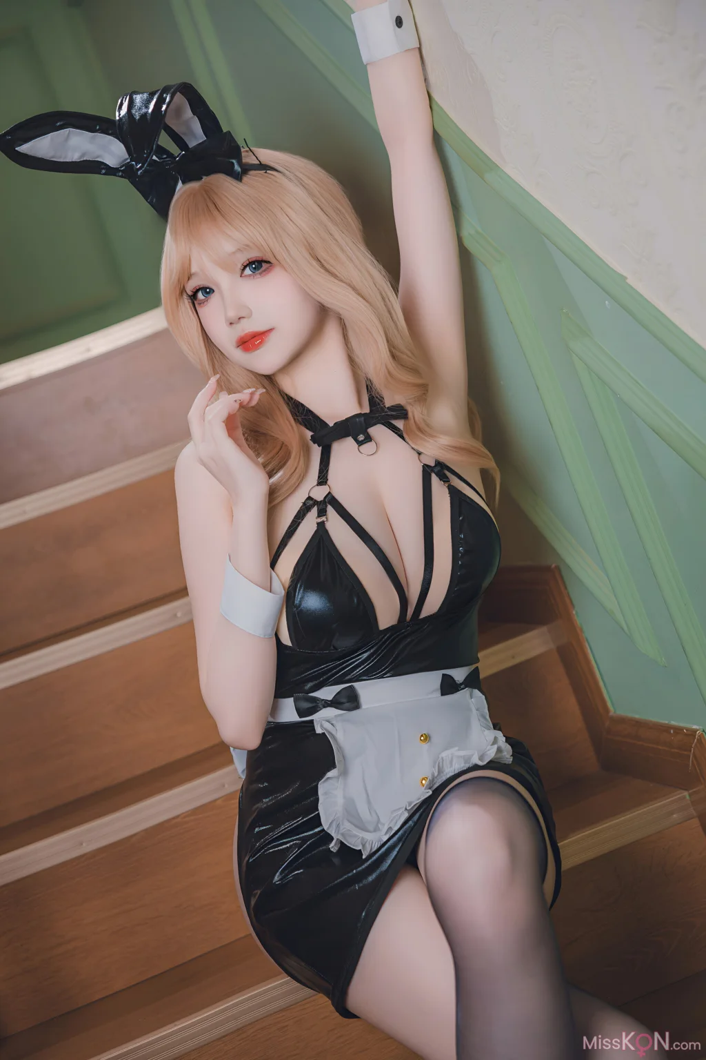 Coser@雪晴Astra: 金发兔女郎 (73 photos) – Page 3