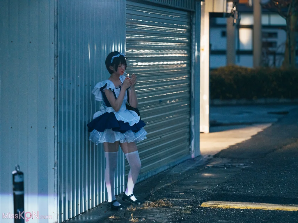 Coser@NAGISA魔物喵: メイドさんの仕事が終わったら💼 (29 photos)