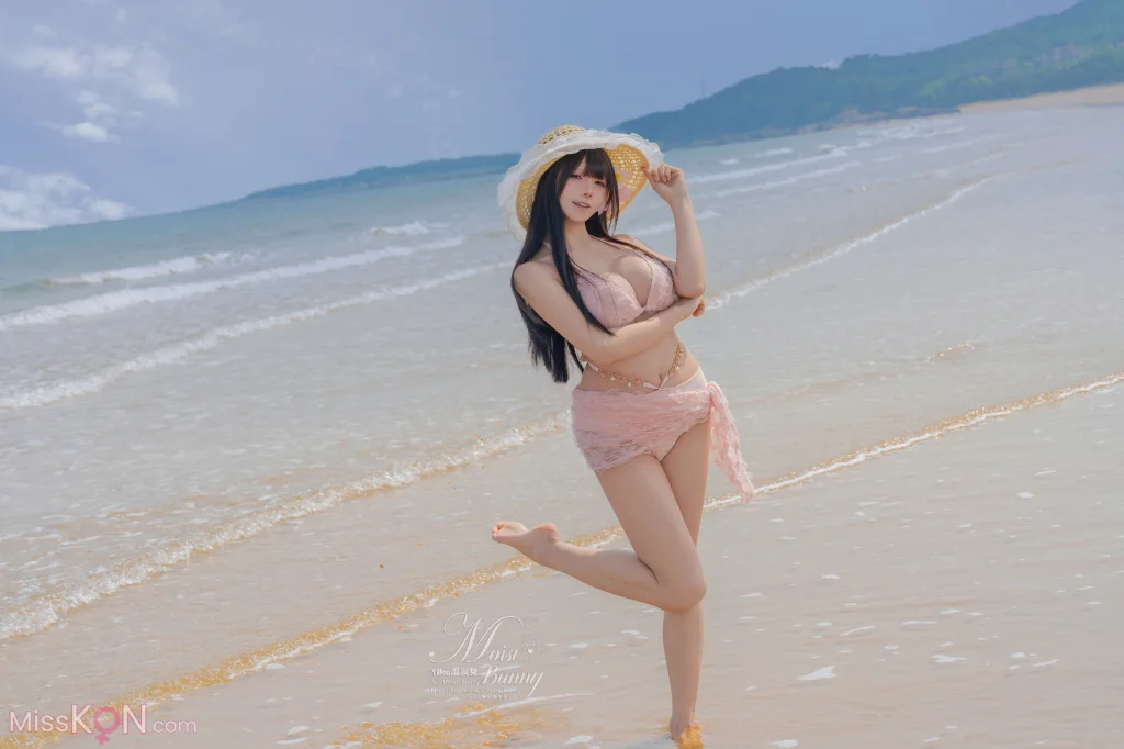 Coser@黏黏团子兔: 07月作品『粉红假日』 (97 photos + 3 videos)