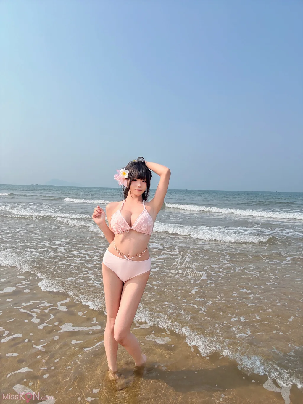 Coser@黏黏团子兔: 07月作品『粉红假日』 (97 photos + 3 videos) – Page 4
