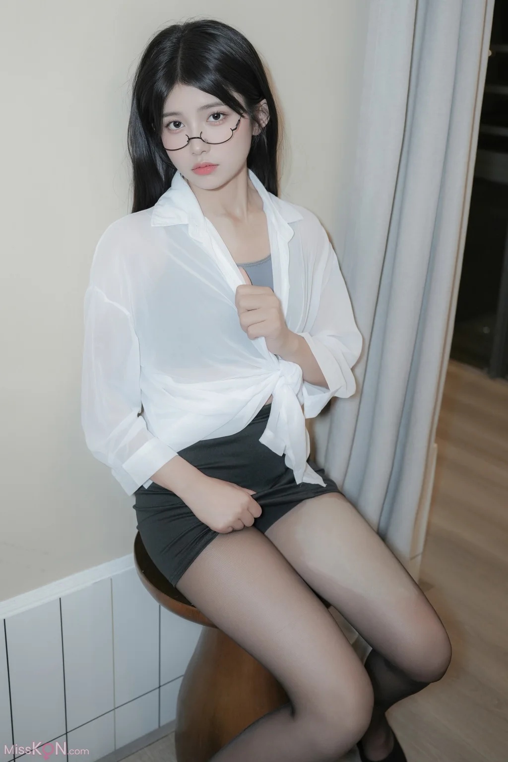 [XR Uncensored] 美少女@: R18 秀人网模特 湿身OL (69 photos) – Page 3