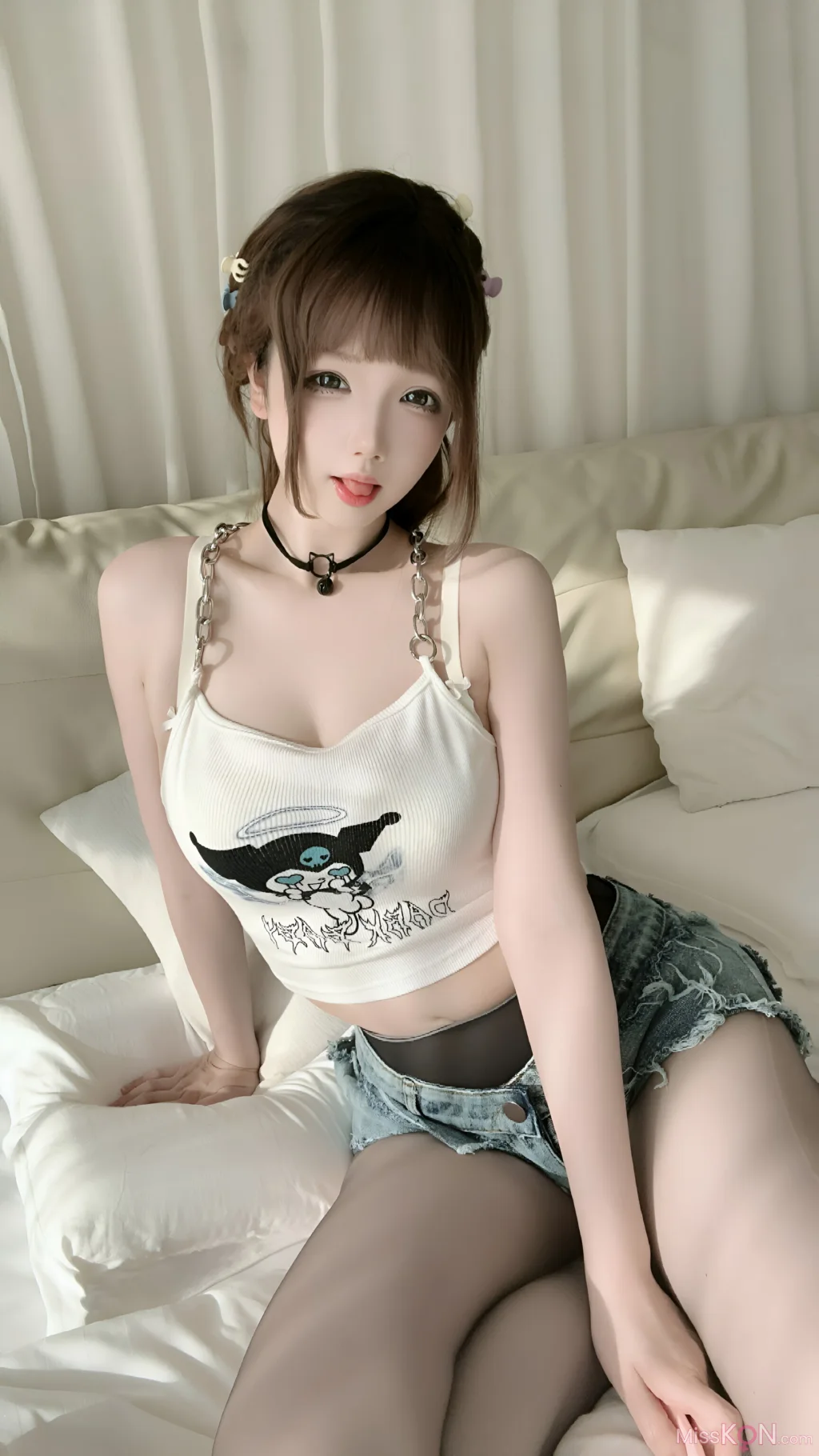 Coser@雪晴Astra: 牛仔短裤 (118 photos + 7 videos) – Page 2