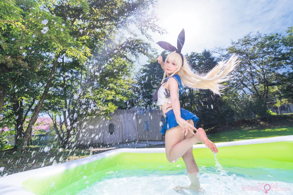 Coser@Kurumi (クルミ): 島風の後方をずっと見守りたい Shimazake no kouhou o zutto mimamoritai! (198 photos + 1 video) – Page 2