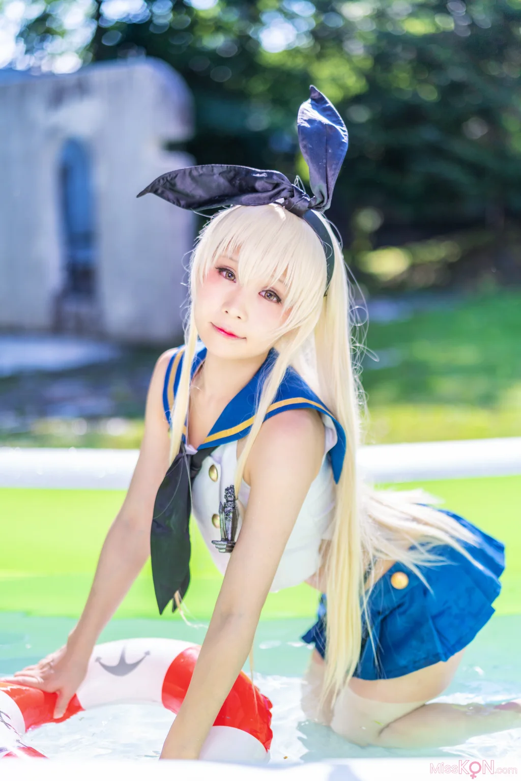 Coser@Kurumi (クルミ): 島風の後方をずっと見守りたい Shimazake no kouhou o zutto mimamoritai! (198 photos + 1 video) – Page 2