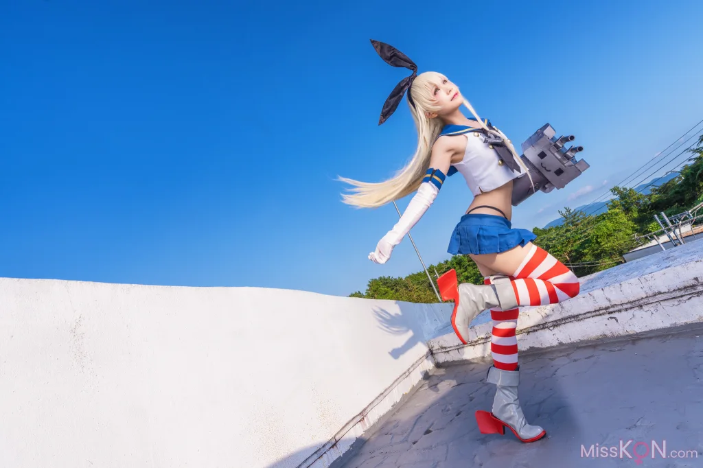 Coser@Kurumi (クルミ): 島風の後方をずっと見守りたい Shimazake no kouhou o zutto mimamoritai! (198 photos + 1 video) – Page 2