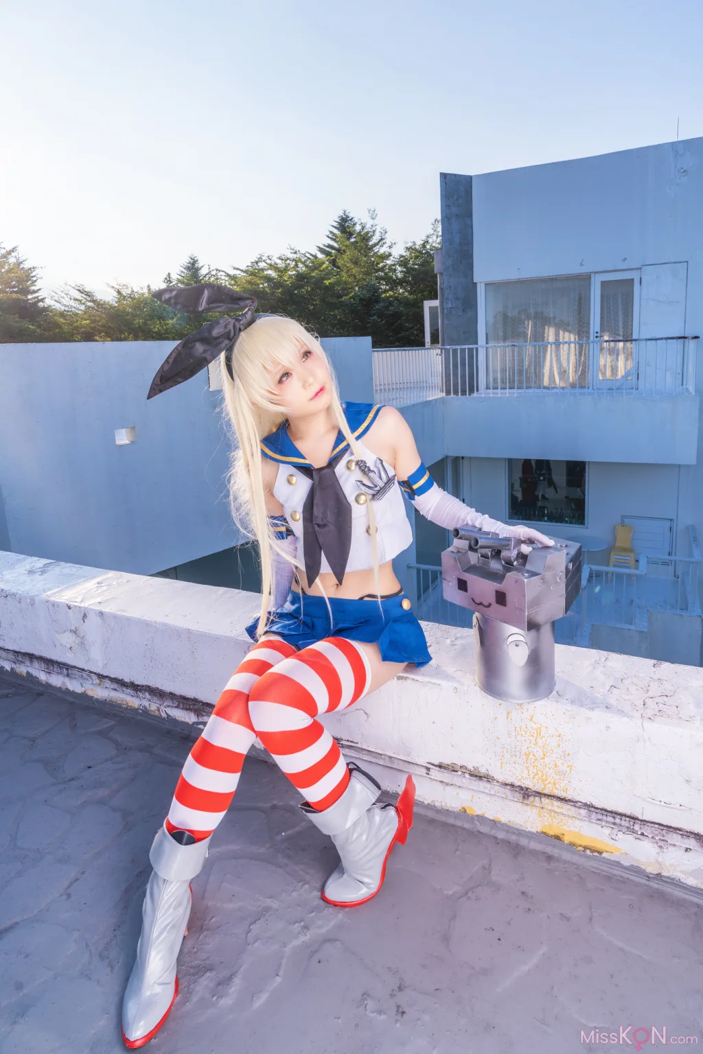 Coser@Kurumi (クルミ): 島風の後方をずっと見守りたい Shimazake no kouhou o zutto mimamoritai! (198 photos + 1 video) – Page 2