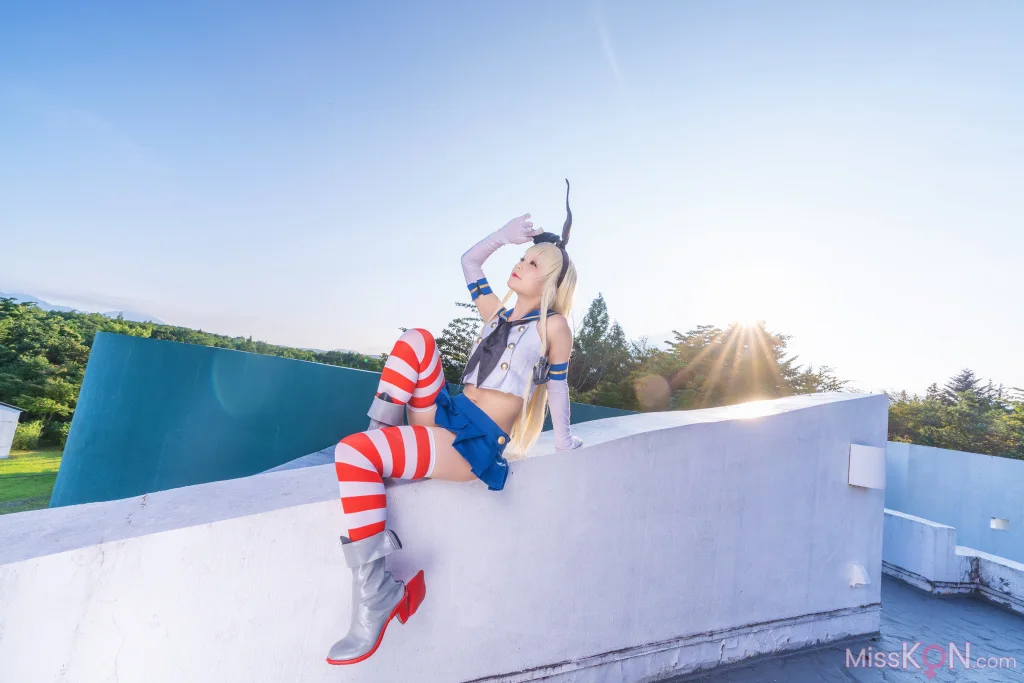 Coser@Kurumi (クルミ): 島風の後方をずっと見守りたい Shimazake no kouhou o zutto mimamoritai! (198 photos + 1 video) – Page 2