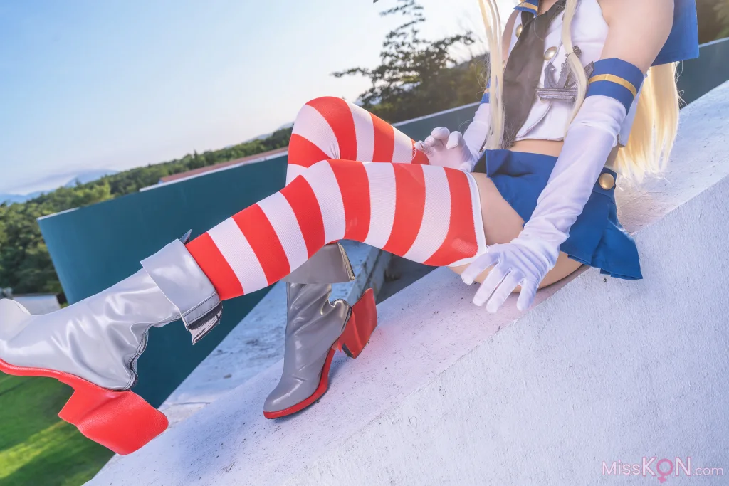 Coser@Kurumi (クルミ): 島風の後方をずっと見守りたい Shimazake no kouhou o zutto mimamoritai! (198 photos + 1 video) – Page 2