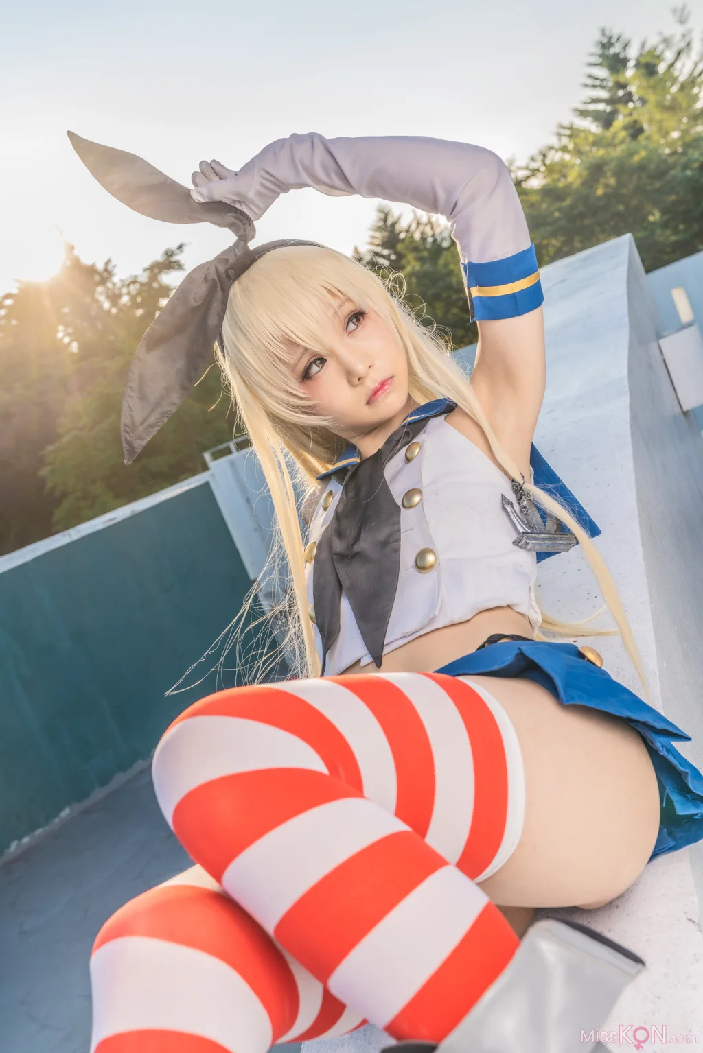 Coser@Kurumi (クルミ): 島風の後方をずっと見守りたい Shimazake no kouhou o zutto mimamoritai! (198 photos + 1 video) – Page 2