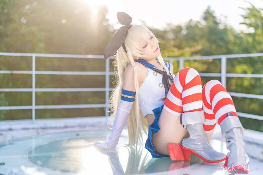 Coser@Kurumi (クルミ): 島風の後方をずっと見守りたい Shimazake no kouhou o zutto mimamoritai! (198 photos + 1 video) – Page 2