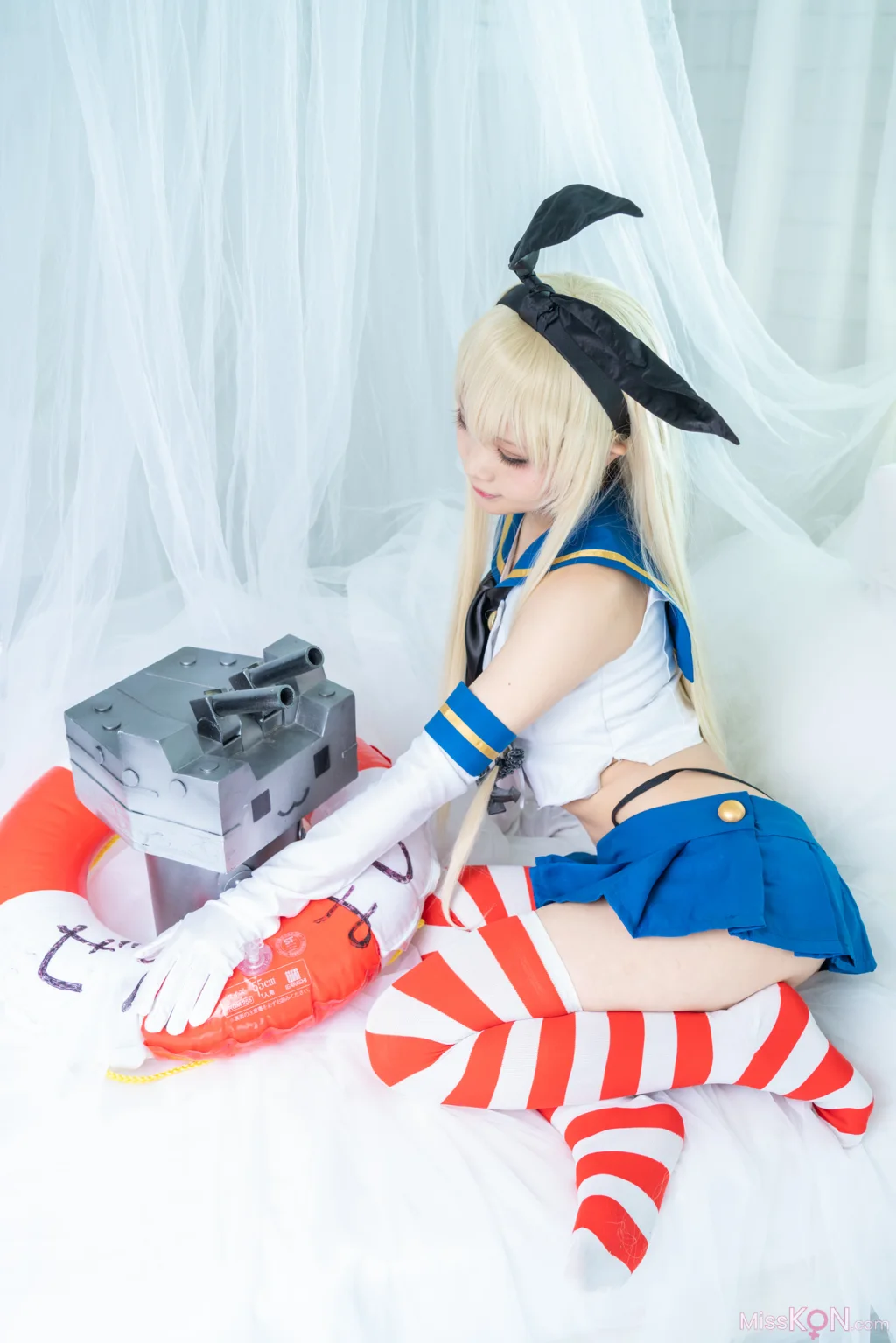 Coser@Kurumi (クルミ): 島風の後方をずっと見守りたい Shimazake no kouhou o zutto mimamoritai! (198 photos + 1 video) – Page 3