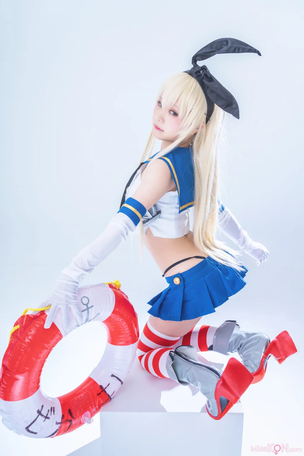 Coser@Kurumi (クルミ): 島風の後方をずっと見守りたい Shimazake no kouhou o zutto mimamoritai! (198 photos + 1 video) – Page 4