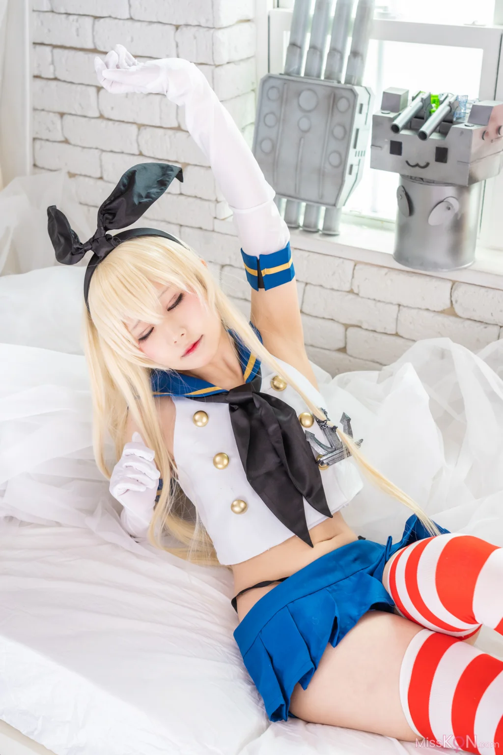 Coser@Kurumi (クルミ): 島風の後方をずっと見守りたい Shimazake no kouhou o zutto mimamoritai! (198 photos + 1 video) – Page 4