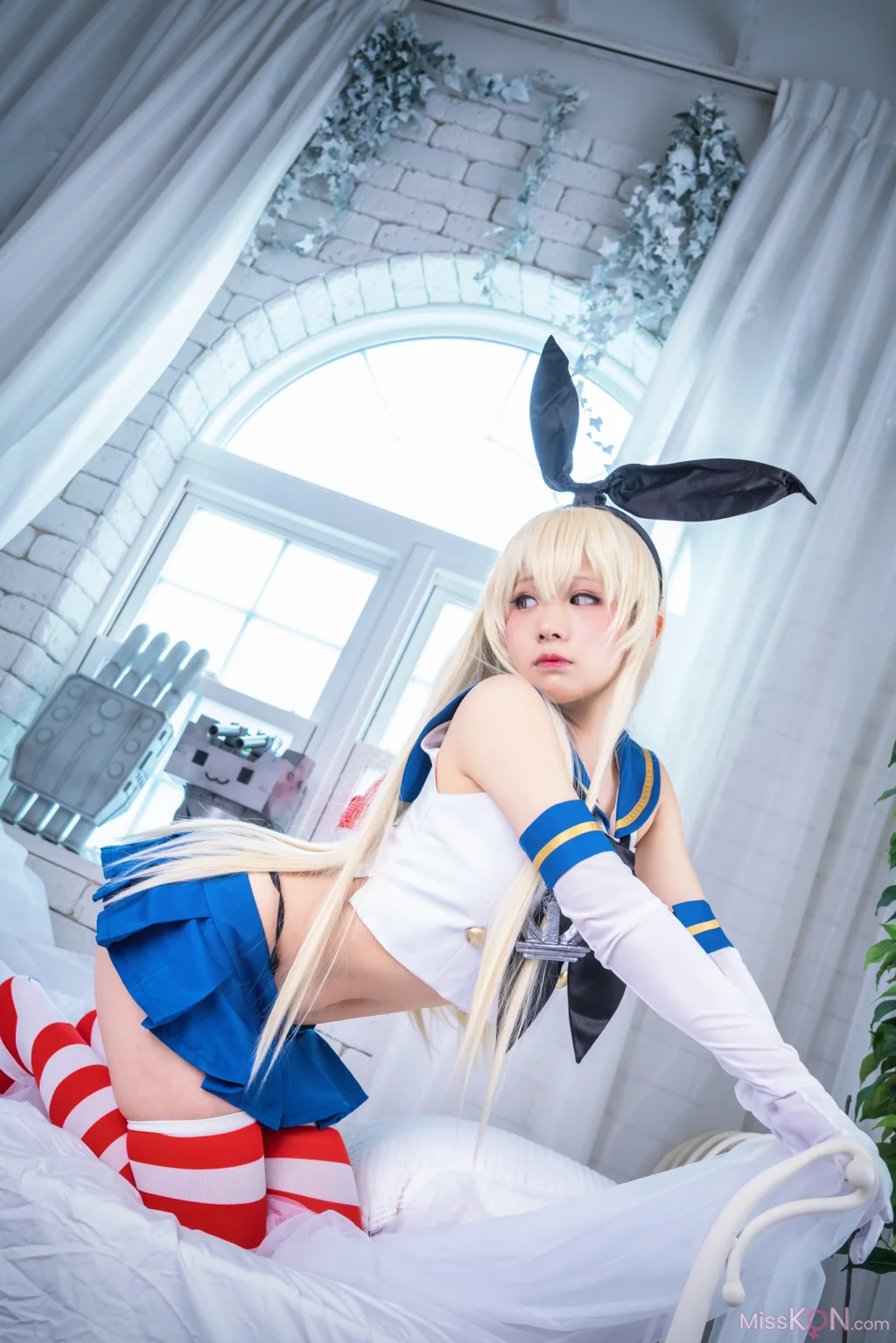 Coser@Kurumi (クルミ): 島風の後方をずっと見守りたい Shimazake no kouhou o zutto mimamoritai! (198 photos + 1 video) – Page 4