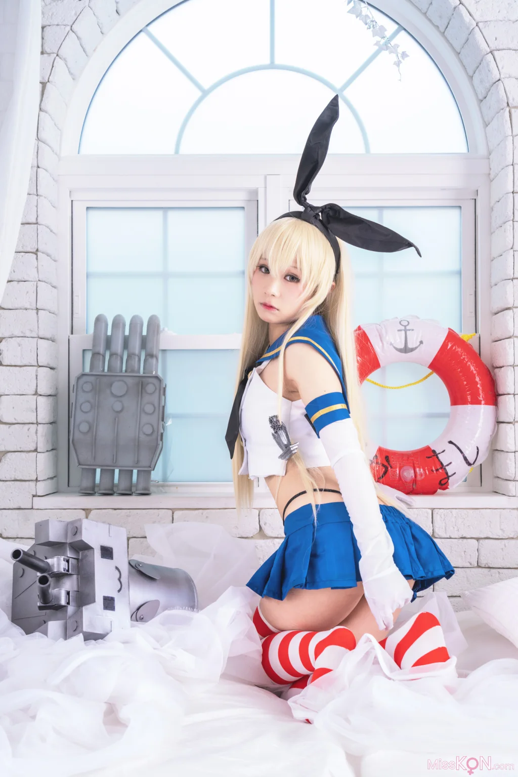 Coser@Kurumi (クルミ): 島風の後方をずっと見守りたい Shimazake no kouhou o zutto mimamoritai! (198 photos + 1 video) – Page 4