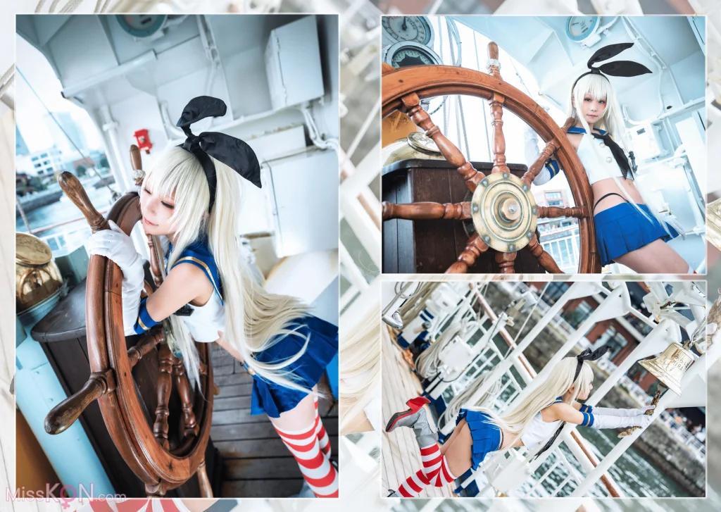 Coser@Kurumi (クルミ): Shimakaze Summer Vacation (17 photos) – Page 2