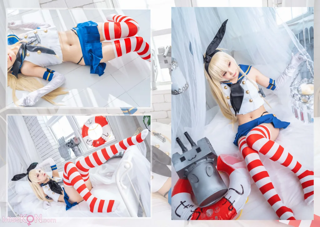 Coser@Kurumi (クルミ): Shimakaze Summer Vacation (17 photos) – Page 2