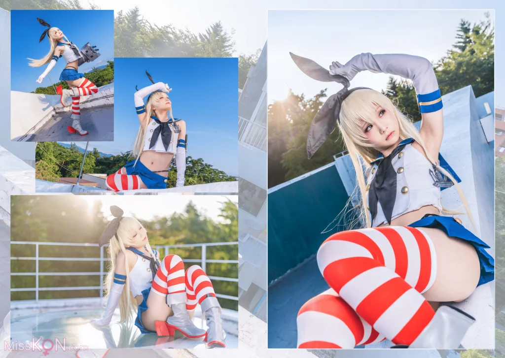 Coser@Kurumi (クルミ): Shimakaze Summer Vacation (17 photos) – Page 2