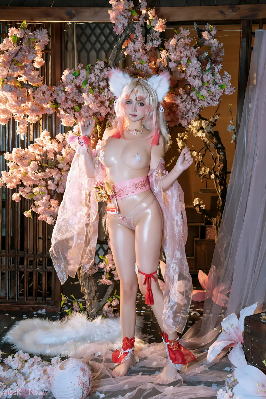 Coser@七月喵子 (qiyuemiaozi): 胡桃 (50 photos)