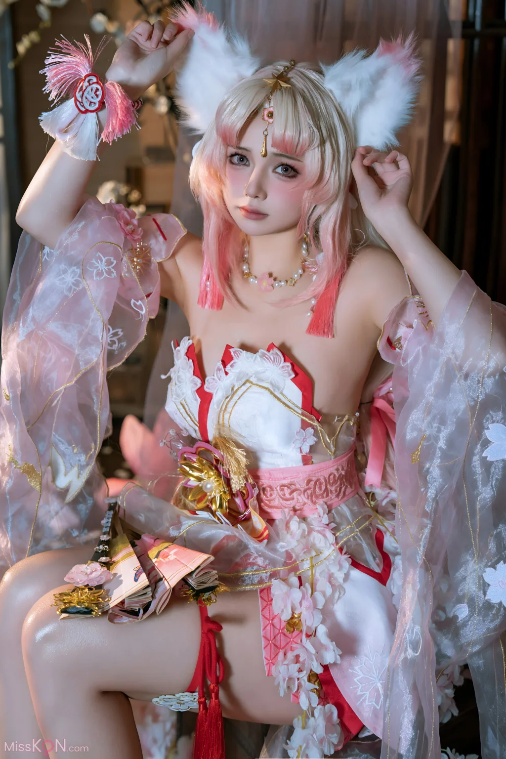 Coser@七月喵子 (qiyuemiaozi): 胡桃 (50 photos) – Page 2
