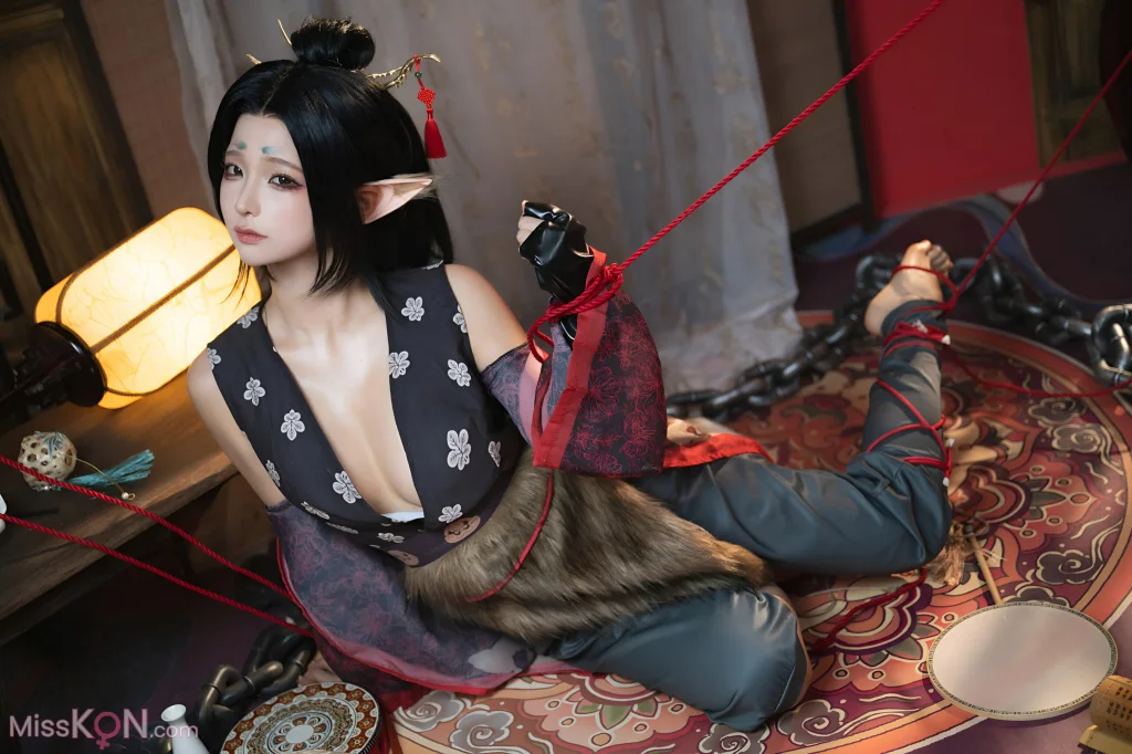 Coser@蠢沫沫 (chunmomo): 黑神话 萍萍 (138 photos) – Page 2