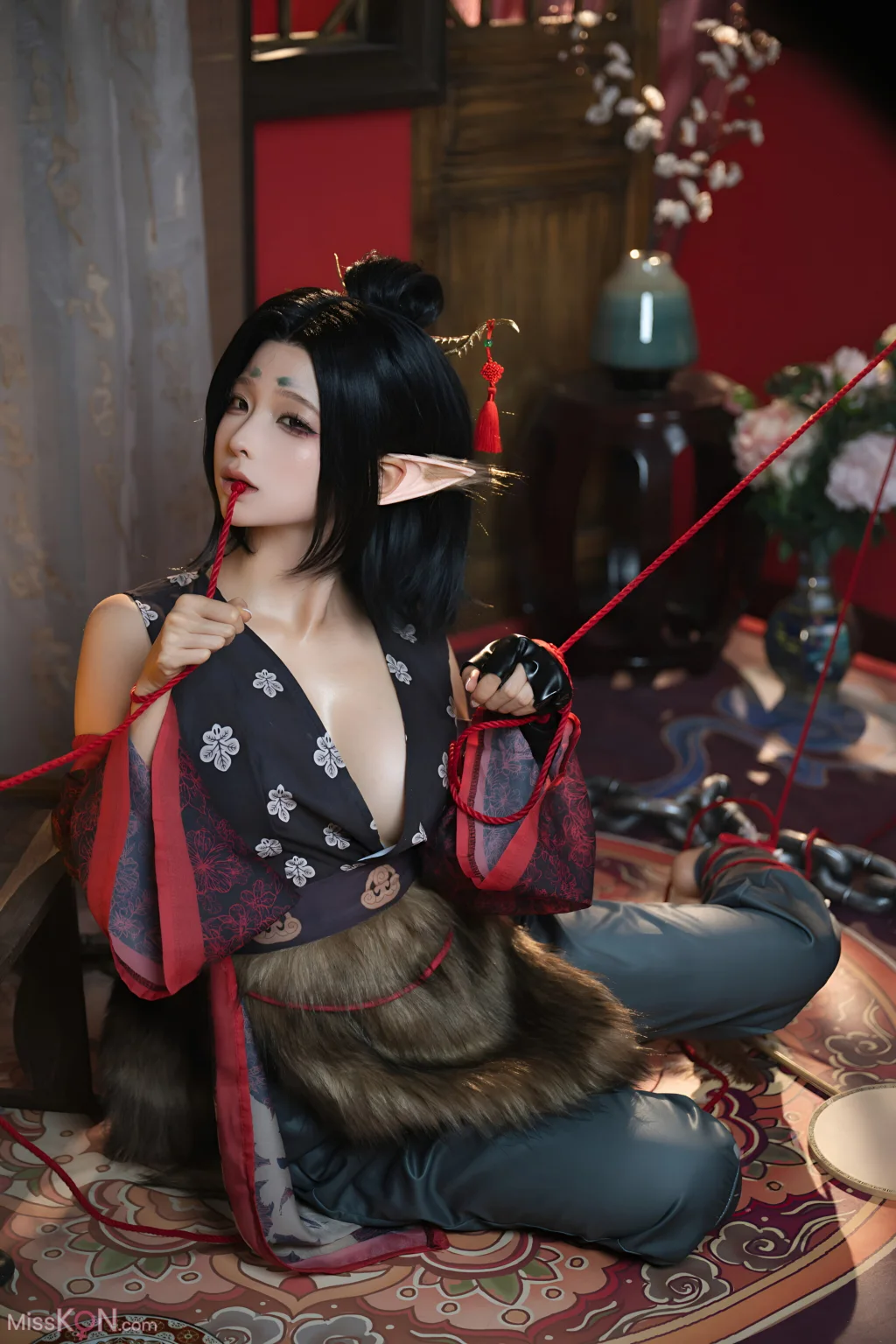Coser@蠢沫沫 (chunmomo): 黑神话 萍萍 (138 photos) – Page 2