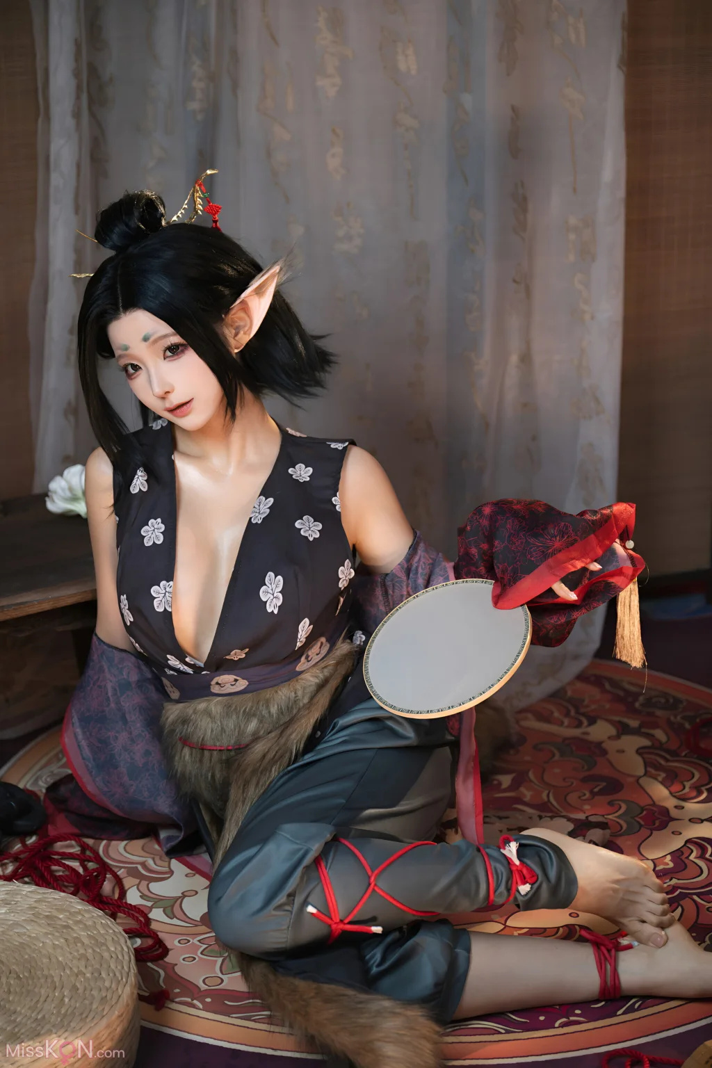 Coser@蠢沫沫 (chunmomo): 黑神话 萍萍 (138 photos) – Page 2