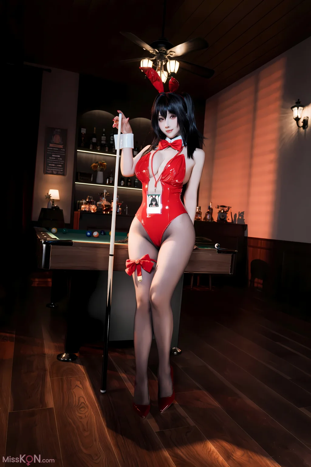 Coser@rioko凉凉子: 碧蓝航线 大凤 桌球兔女郎 (49 photos + 7 videos)