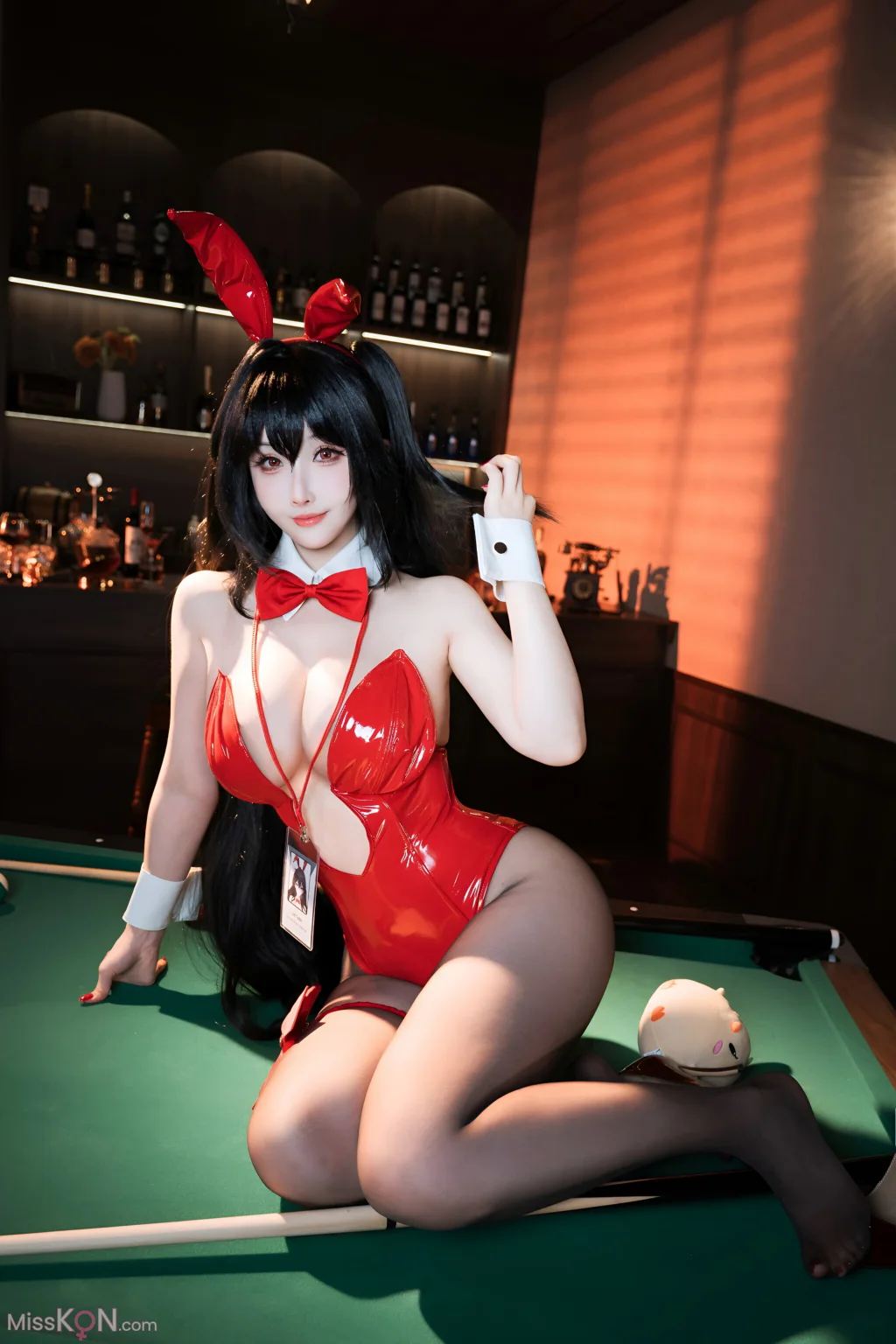 Coser@rioko凉凉子: 碧蓝航线 大凤 桌球兔女郎 (49 photos + 7 videos)