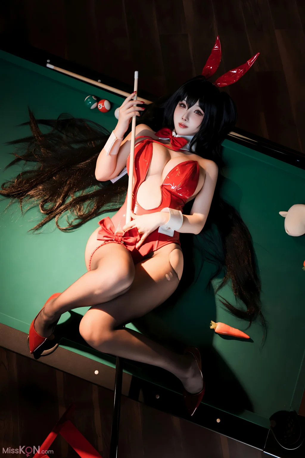 Coser@rioko凉凉子: 碧蓝航线 大凤 桌球兔女郎 (49 photos + 7 videos)