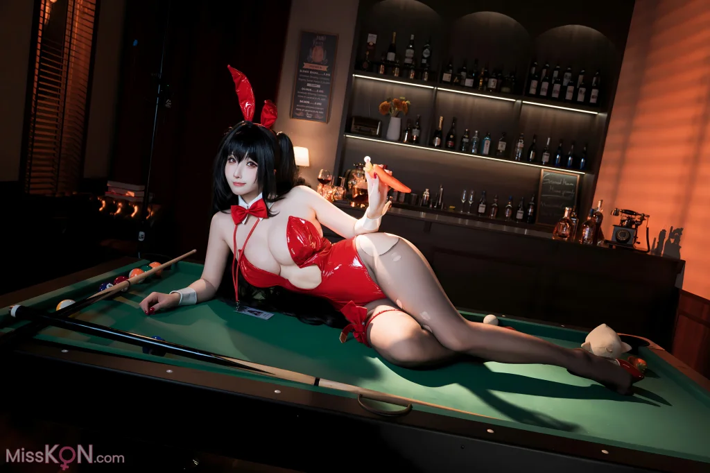 Coser@rioko凉凉子: 碧蓝航线 大凤 桌球兔女郎 (49 photos + 7 videos) – Page 2