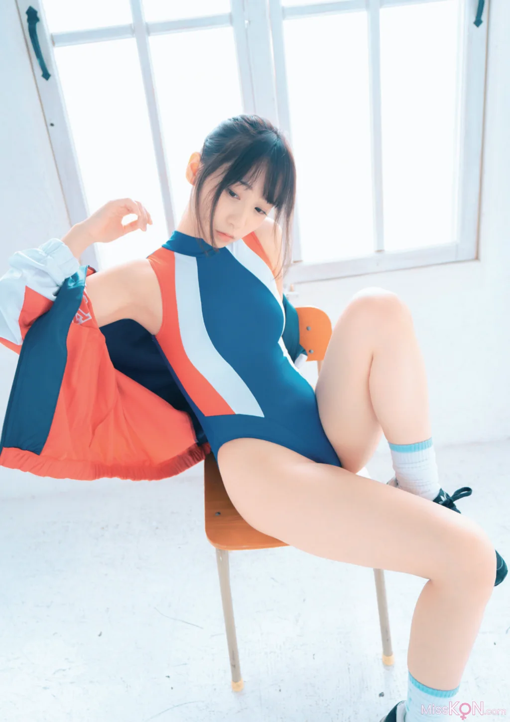 [JP] Moe Iori (伊織萌): 競泳水着 (76 photos)