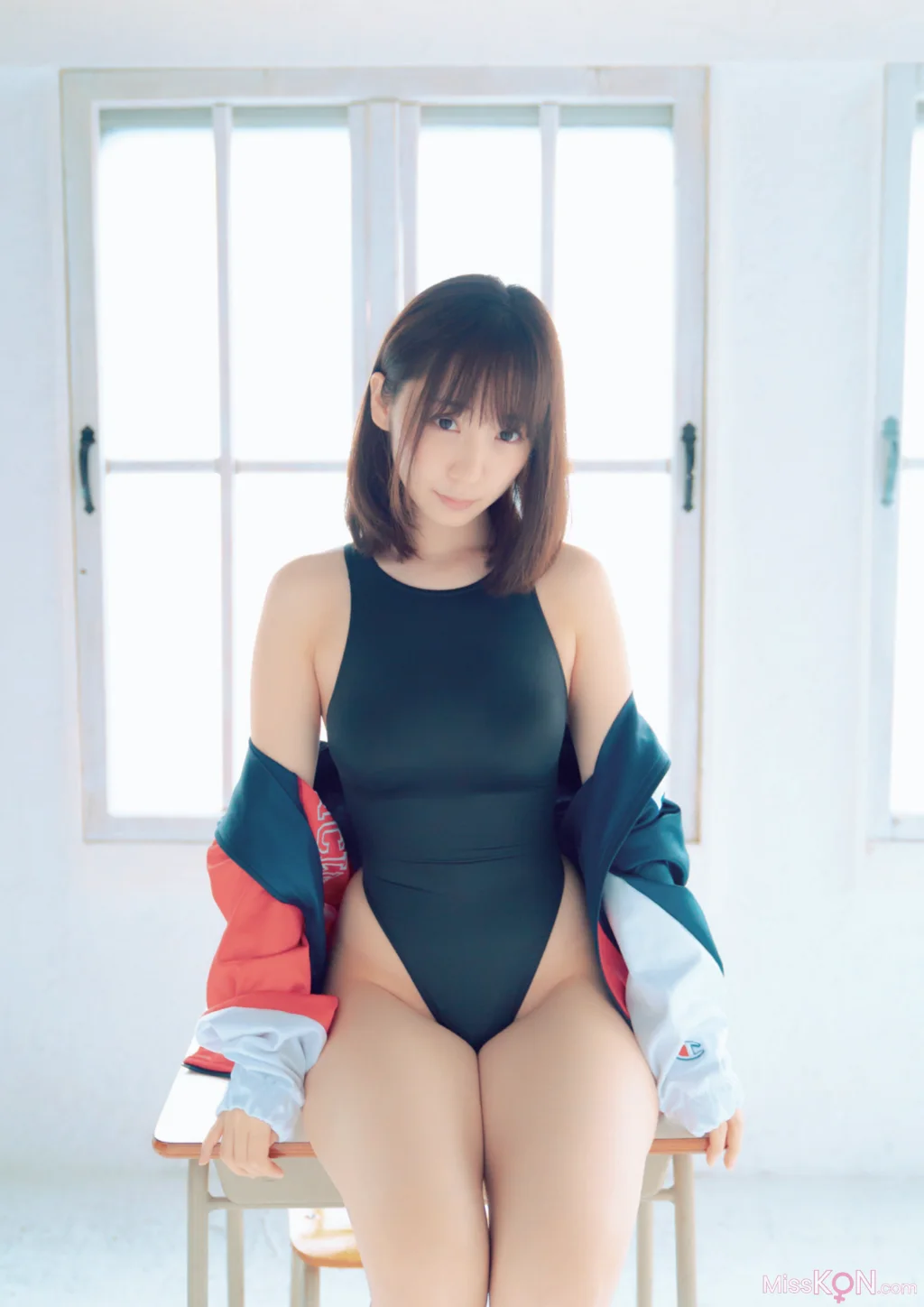 [JP] Moe Iori (伊織萌): 競泳水着 (76 photos) – Page 3