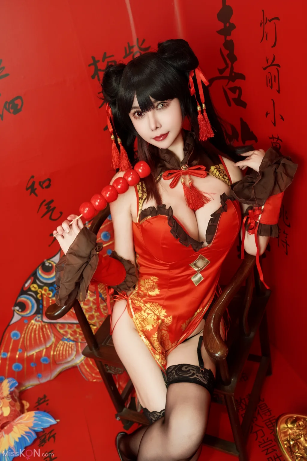 Coser@亚马逊鲶鱼: 时崎狂三 旗袍 (25 photos) – Page 2