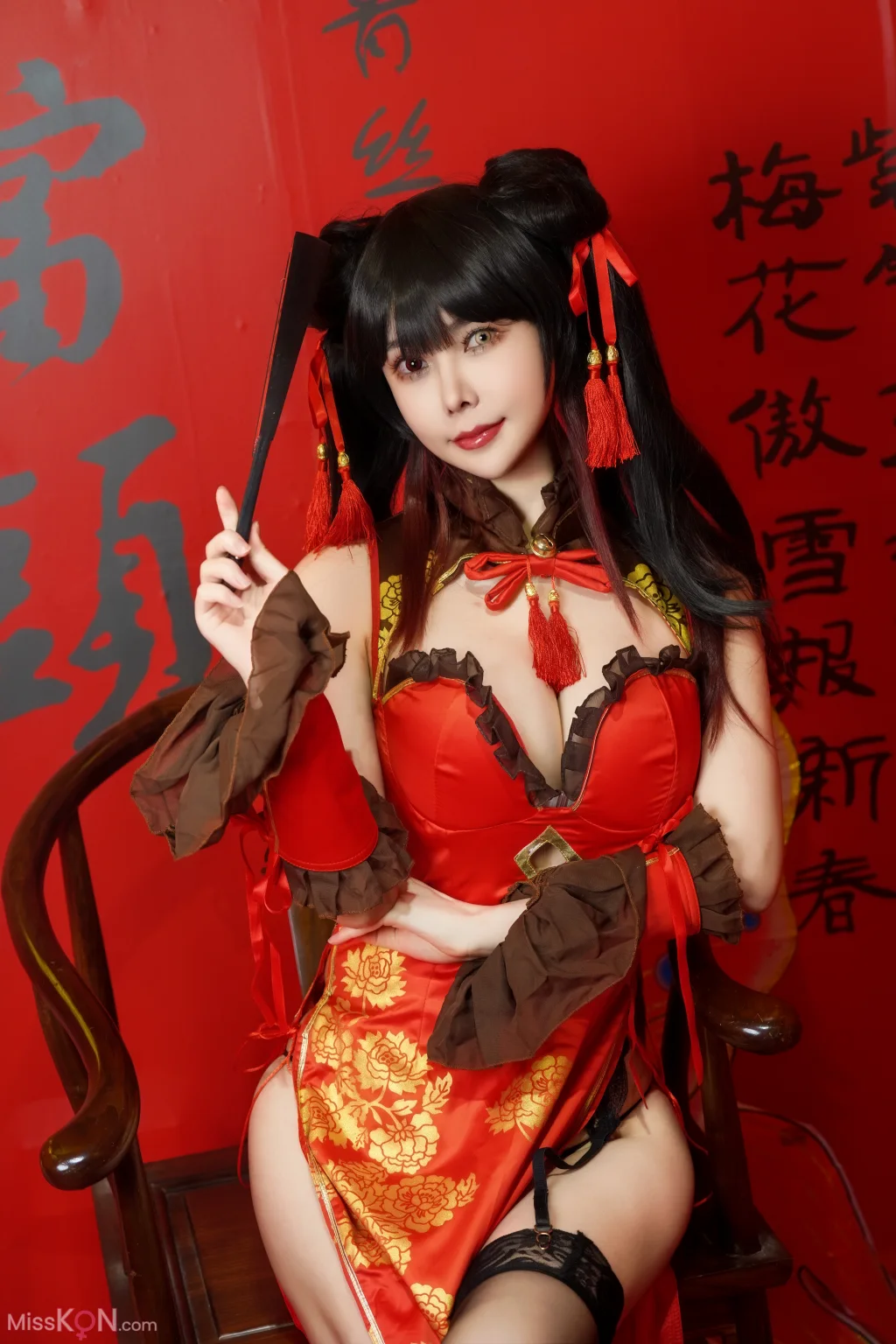 Coser@亚马逊鲶鱼: 时崎狂三 旗袍 (25 photos) – Page 2