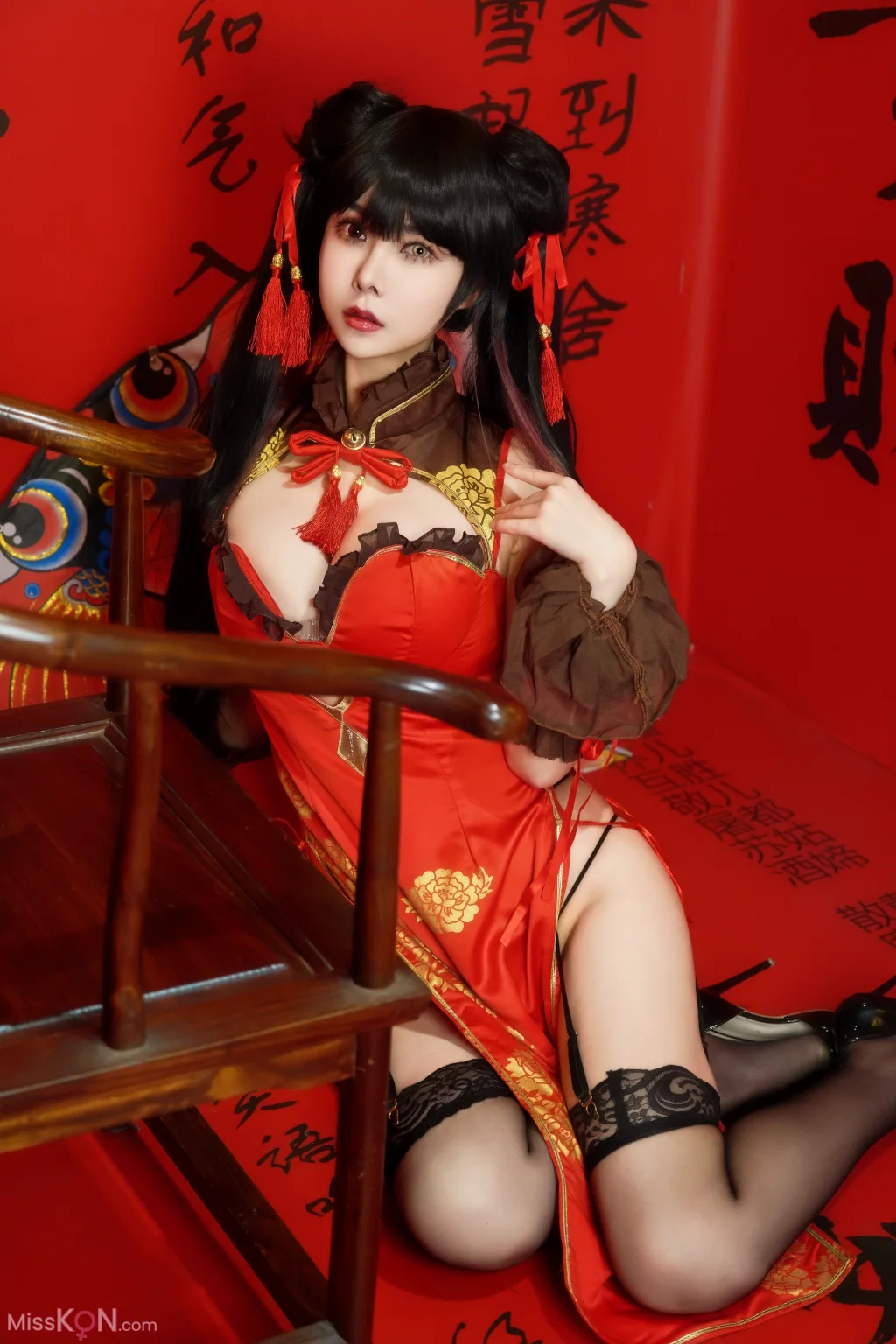 Coser@亚马逊鲶鱼: 时崎狂三 旗袍 (25 photos) – Page 2