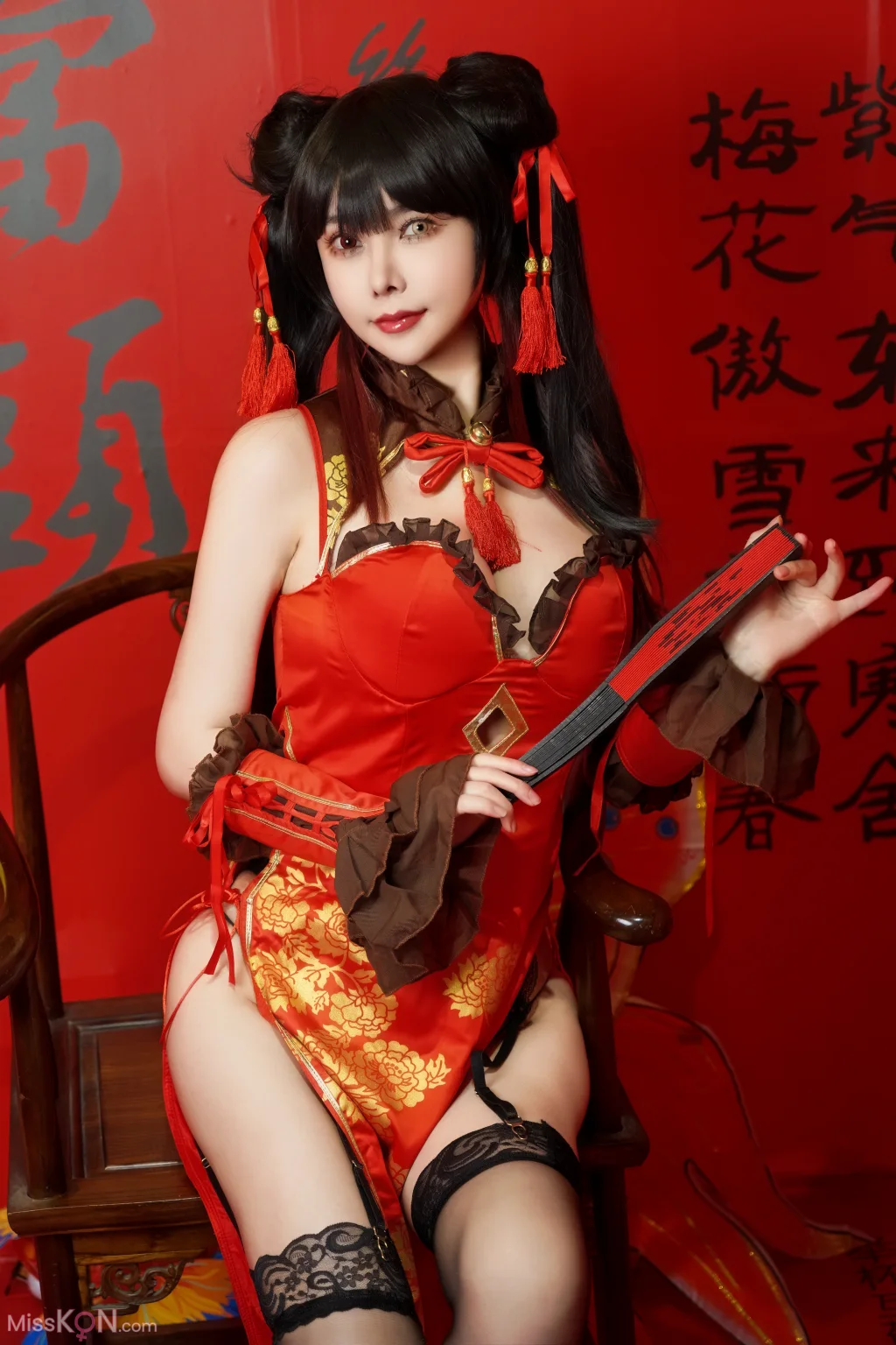 Coser@亚马逊鲶鱼: 时崎狂三 旗袍 (25 photos) – Page 2
