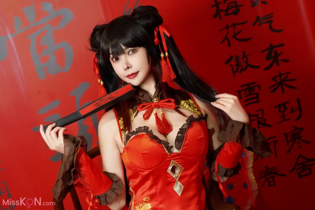 Coser@亚马逊鲶鱼: 时崎狂三 旗袍 (25 photos) – Page 2