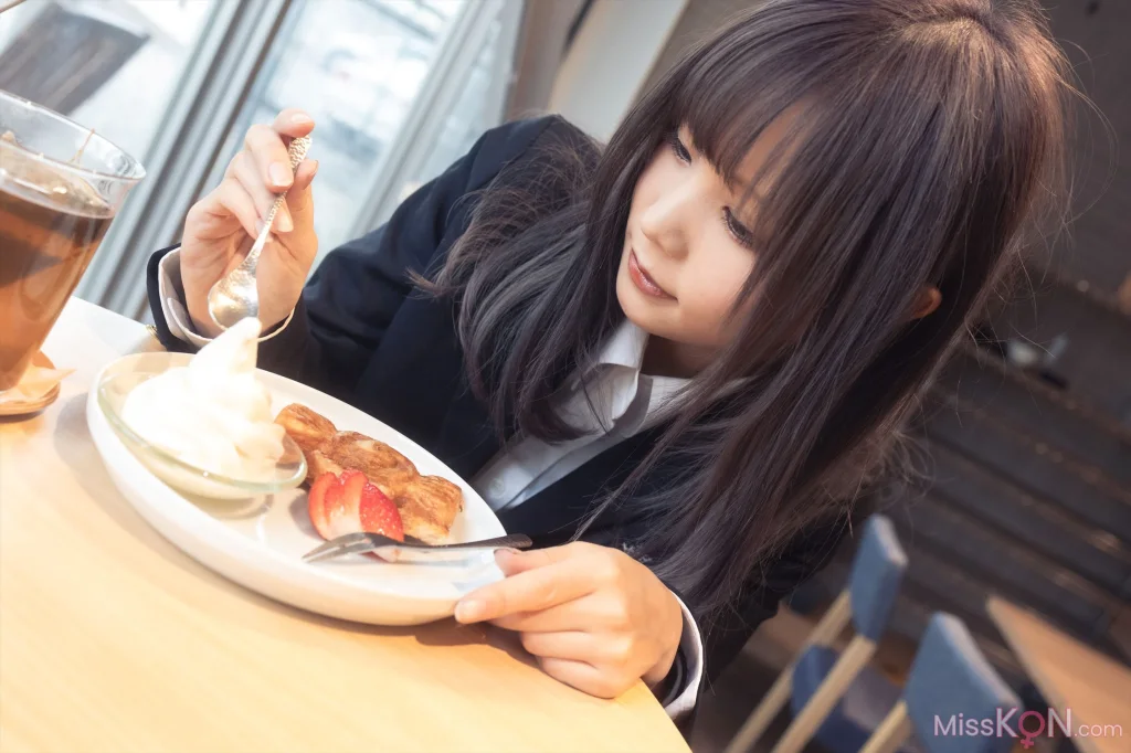 Coser@Kurumi (クルミ): 放課後制服デート☆冬 (577 photos)