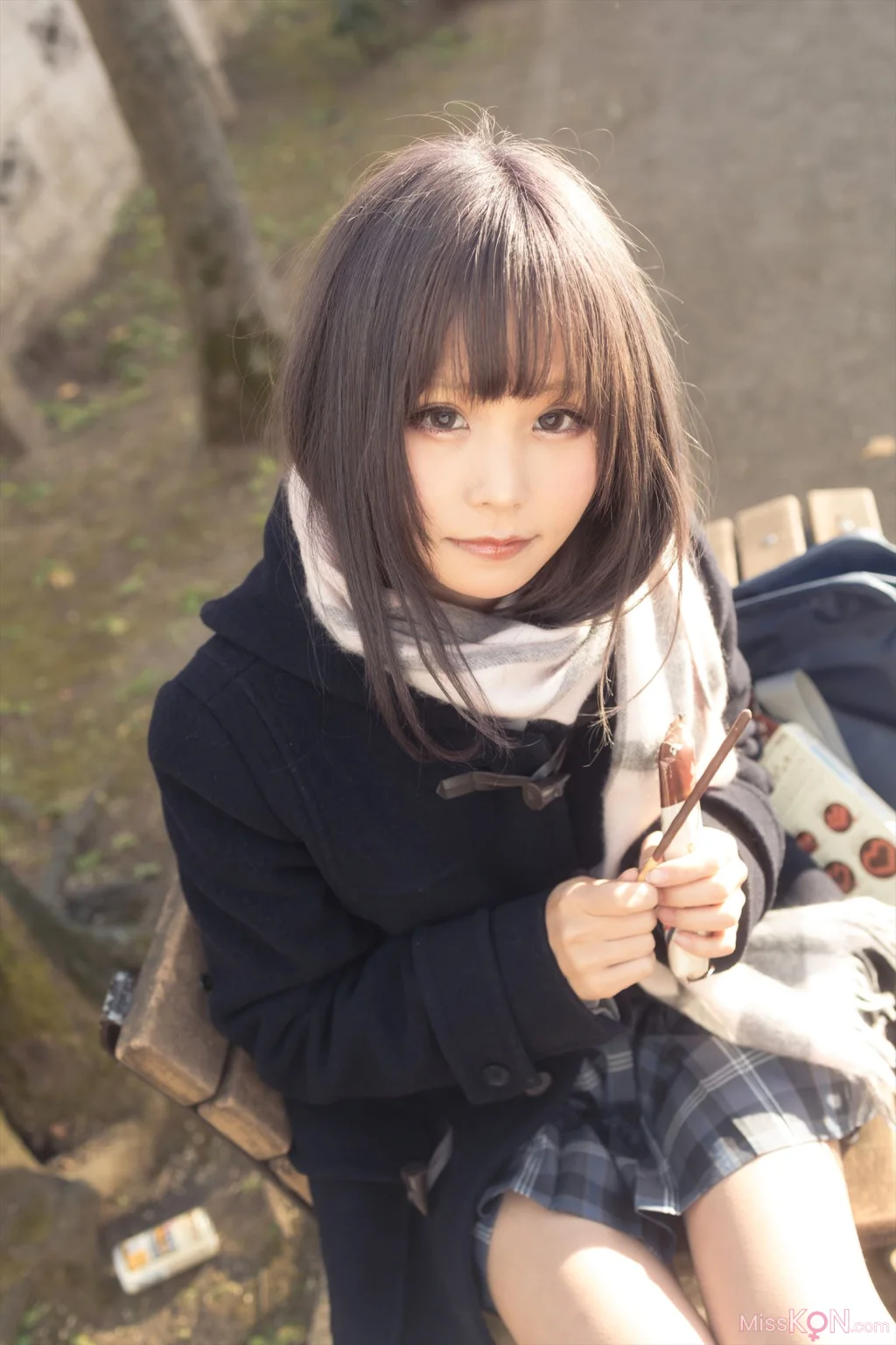 Coser@Kurumi (クルミ): 放課後制服デート☆冬 (577 photos)