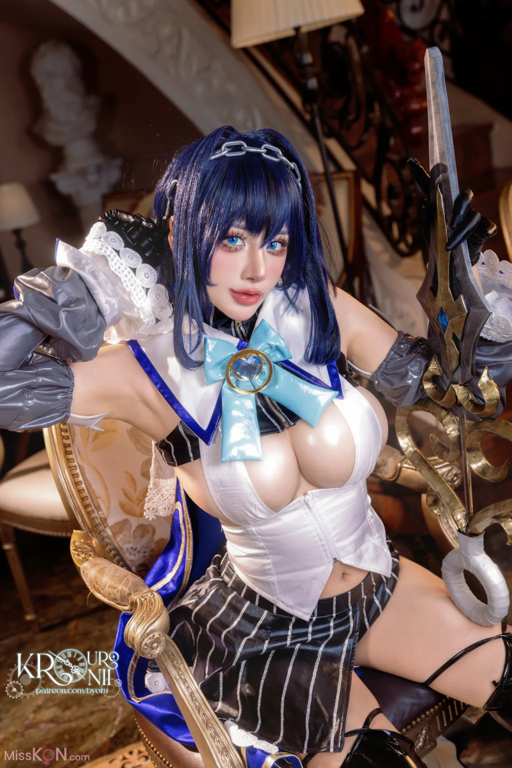 Coser@Byoru: Ouro Kronii (82 photos + 21 videos)