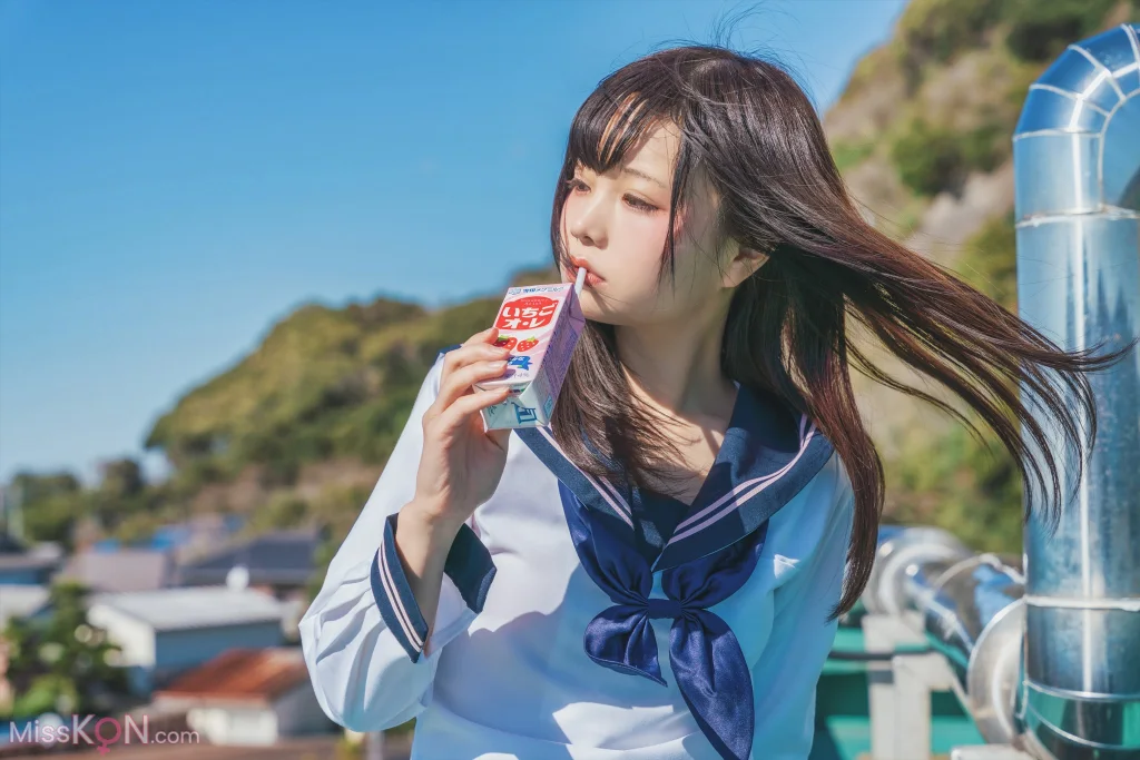 Coser@Kurumi (クルミ): 隣の席のタイツなあの子 (432 photos)