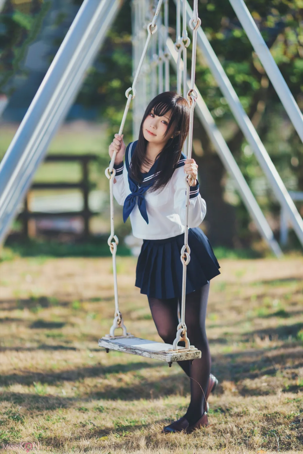 Coser@Kurumi (クルミ): 隣の席のタイツなあの子 (432 photos) – Page 3