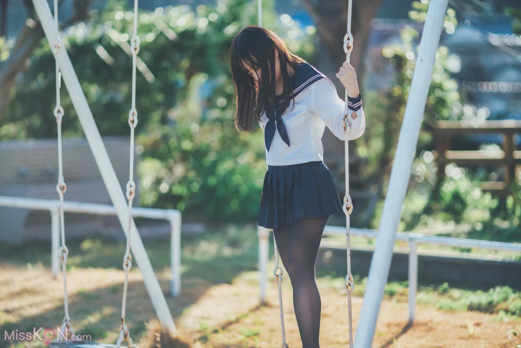 Coser@Kurumi (クルミ): 隣の席のタイツなあの子 (432 photos) – Page 3