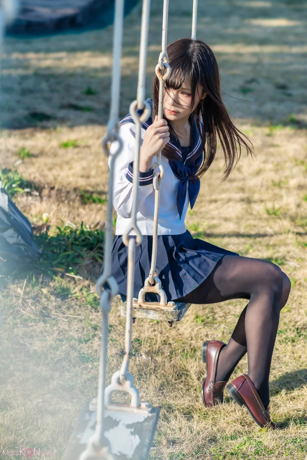 Coser@Kurumi (クルミ): 隣の席のタイツなあの子 (432 photos) – Page 3