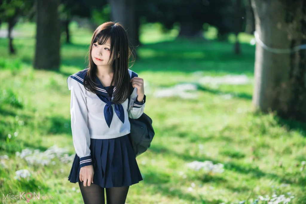 Coser@Kurumi (クルミ): 隣の席のタイツなあの子 (432 photos) – Page 4