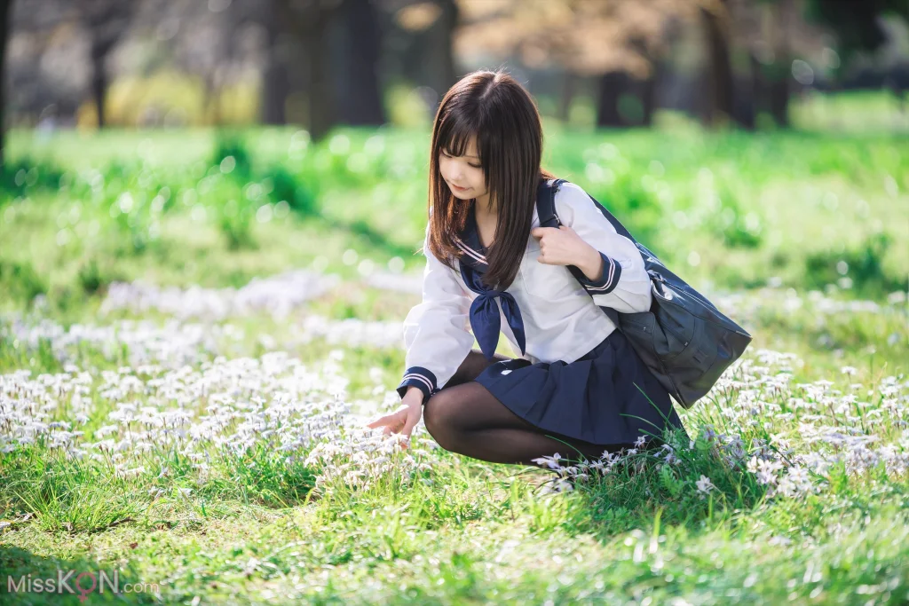 Coser@Kurumi (クルミ): 隣の席のタイツなあの子 (432 photos) – Page 4
