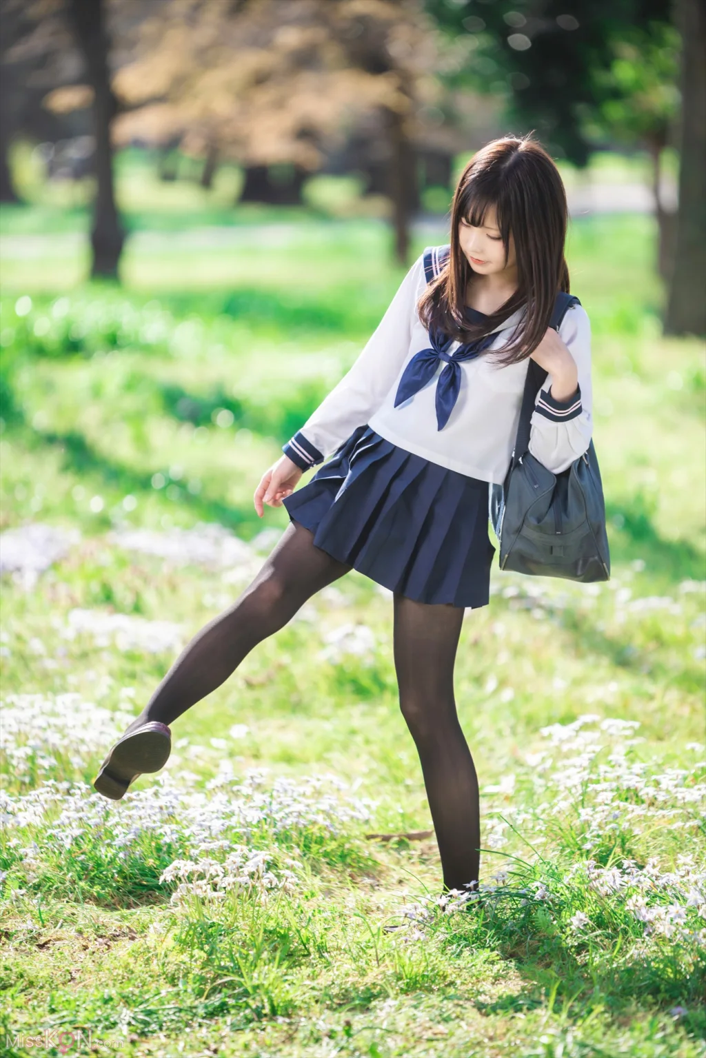 Coser@Kurumi (クルミ): 隣の席のタイツなあの子 (432 photos) – Page 4